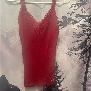 Holster Red Lace Trim Camisole